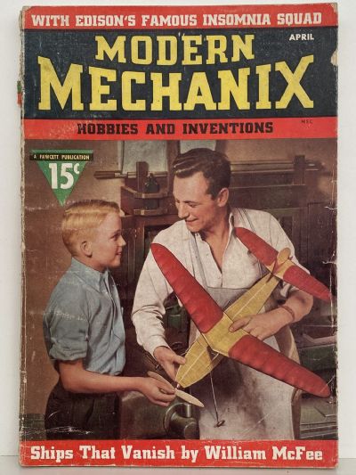VINTAGE MAGAZINE: Modern Mechanix and Inventions - Vol 17, No. 6 - April 1937 