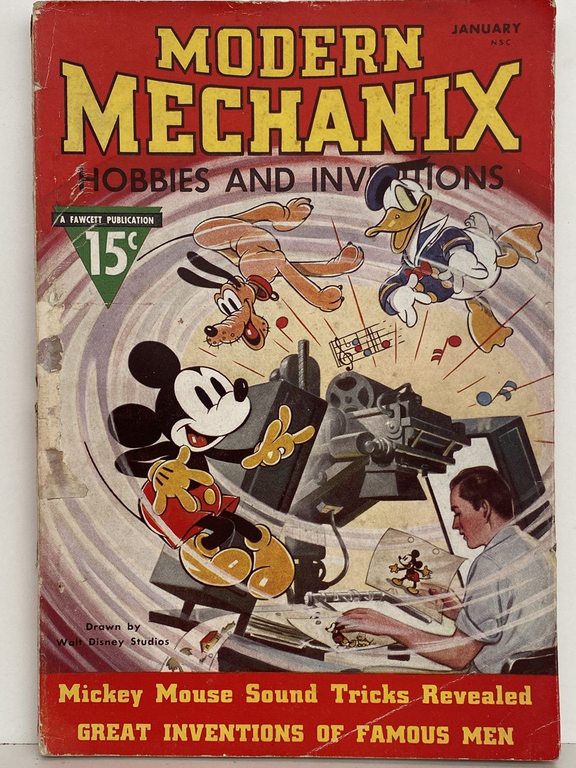 VINTAGE MAGAZINE: Modern Mechanix and Inventions - Vol 17, No. 3 - January 1937