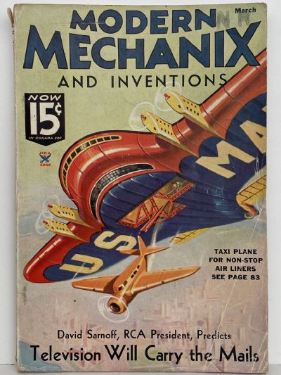 VINTAGE MAGAZINE: Modern Mechanix and Inventions - Vol 13, No. 5 - March 1935 
