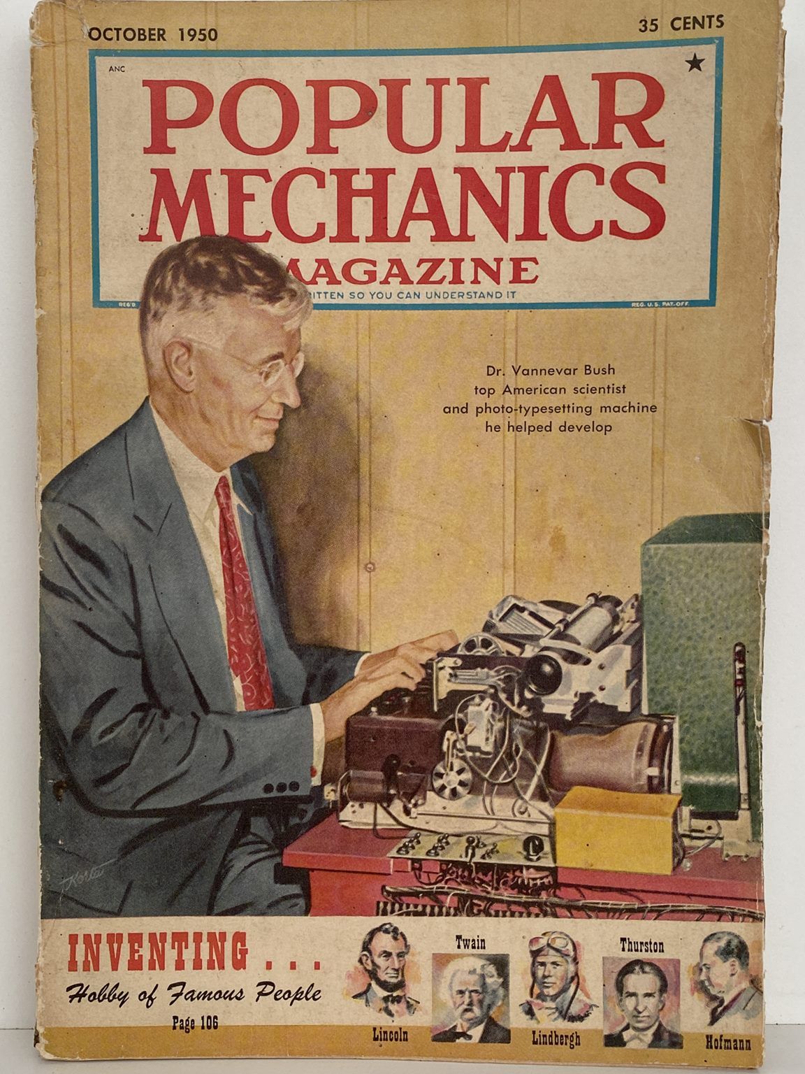 VINTAGE MAGAZINE: Popular Mechanics - Vol. 94, No. 4 - October 1950