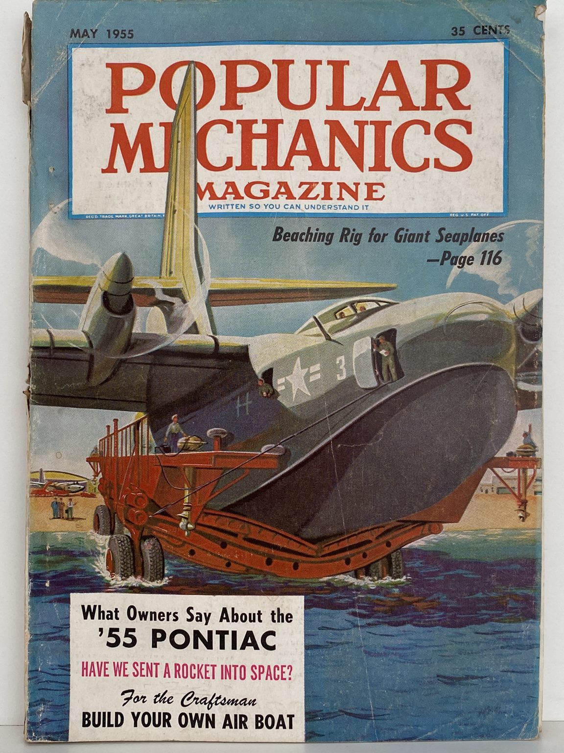 VINTAGE MAGAZINE: Popular Mechanics - Vol. 103, No. 5 - May 1955