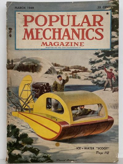 VINTAGE MAGAZINE: Popular Mechanics - Vol. 91, No. 3 - March 1949 