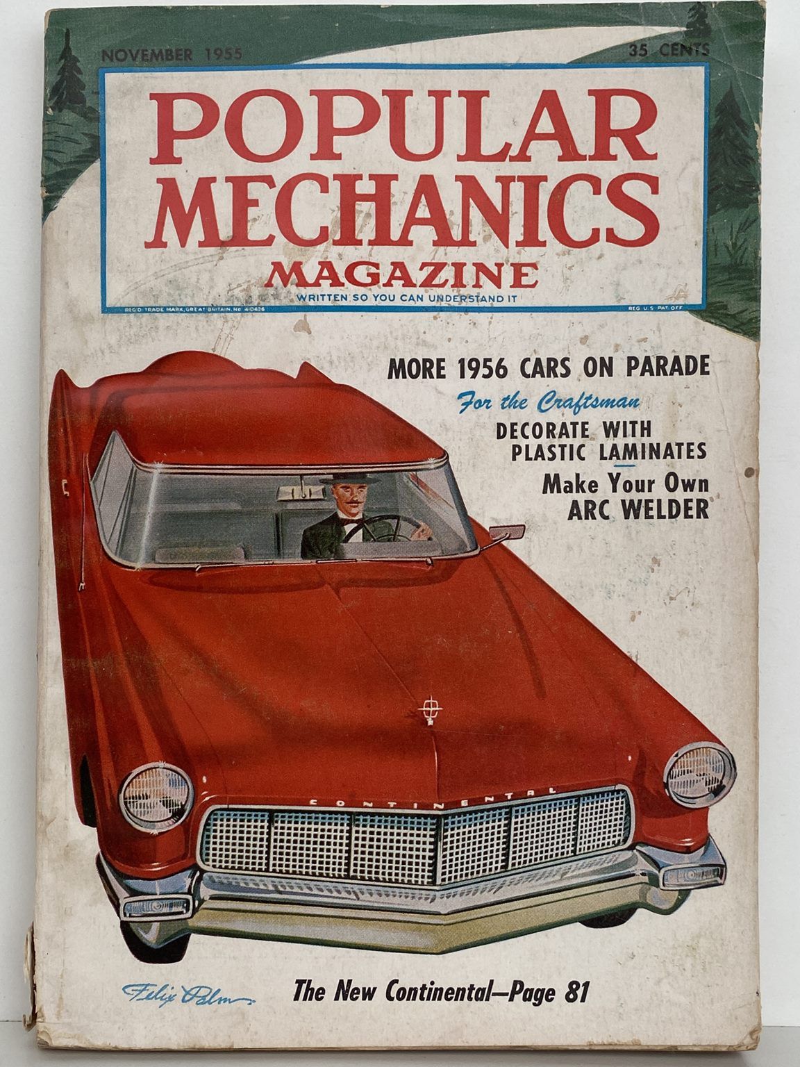 VINTAGE MAGAZINE: Popular Mechanics - Vol. 104, No. 5 - November 1955