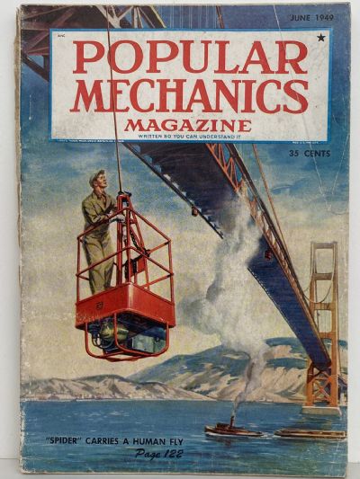 VINTAGE MAGAZINE: Popular Mechanics - Vol. 91, No. 6 - June 1949 