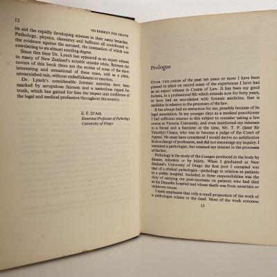 NO REMEDY FOR DEATH: The memoirs of a pathologist