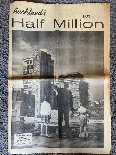 OLD NEWSPAPER: New Zealand Herald, June 1964 - Auckland's Half Million - Parts 1,2,3