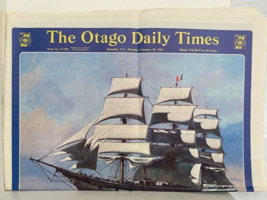 OLD NEWSPAPER: The Otago Daily Times, February 1982 - A Century of Meat Exports