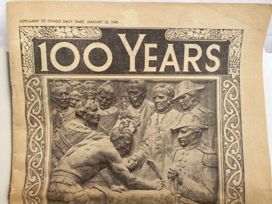 OLD NEWSPAPER: The Otago Daily Times 1840 - 1940 Centennial of New Zealand