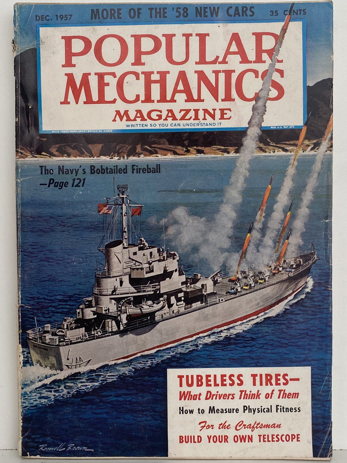 VINTAGE MAGAZINE: Popular Mechanics - Vol. 108, No. 6 - December 1957