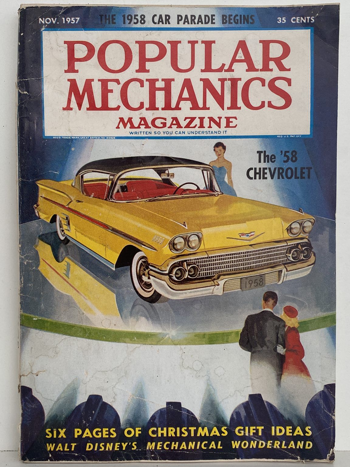 VINTAGE MAGAZINE: Popular Mechanics - Vol. 108, No. 5 - November 1957