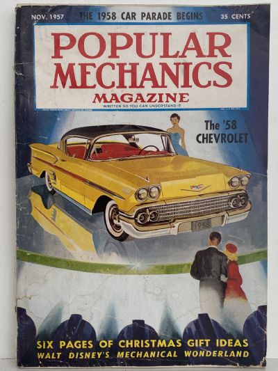 VINTAGE MAGAZINE: Popular Mechanics - Vol. 108, No. 5 - November 1957