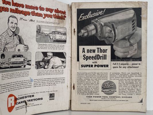 VINTAGE MAGAZINE: Popular Mechanics - Vol. 108, No. 2 - August 1957
