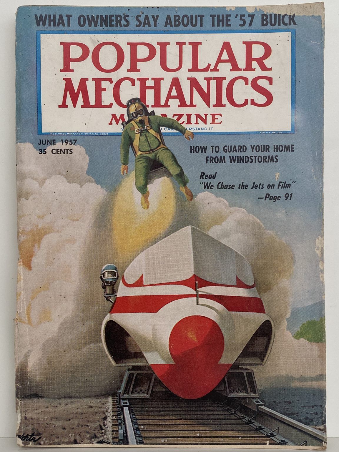 VINTAGE MAGAZINE: Popular Mechanics - Vol. 107, No. 6 - June 1957