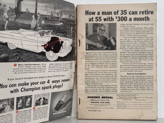VINTAGE MAGAZINE: Popular Mechanics - Vol. 107, No. 2 - February 1957