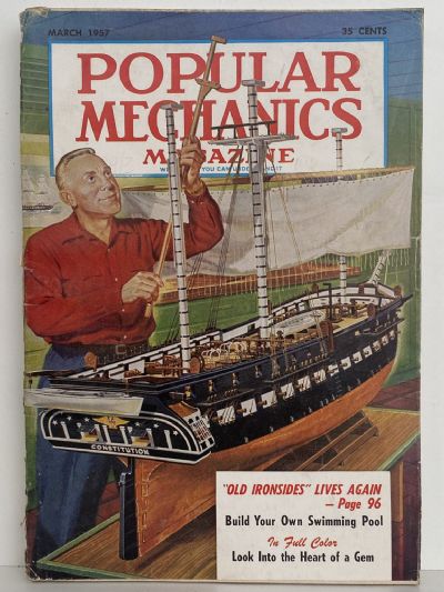 VINTAGE MAGAZINE: Popular Mechanics - Vol. 107, No. 3 - March 1957 