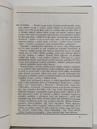 CESKOSLOVENSKA LETADLA 1918-1984