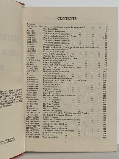 British Military Aircraft Serials 1912 - 1963