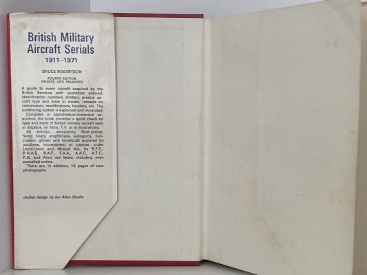 British Military Aircraft Serials 1911 - 1971