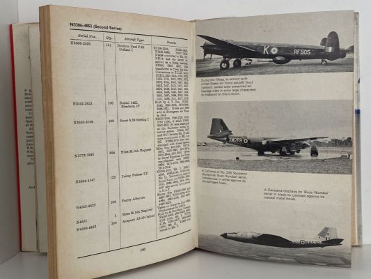 British Military Aircraft Serials 1911 - 1971
