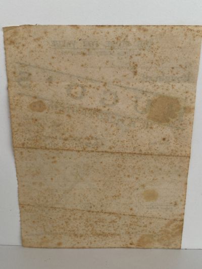 OLD RECEIPT: Hugo's / H. P. Hugo Ltd 1945