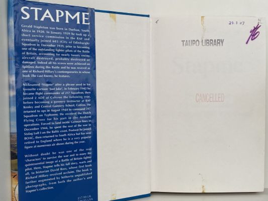STAPME: The Biography of Squadron Leader Basil Gerald Stapleton DFC