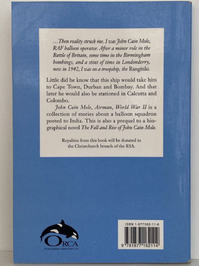 JOHN CAIN MOLE: Airman, World War 2
