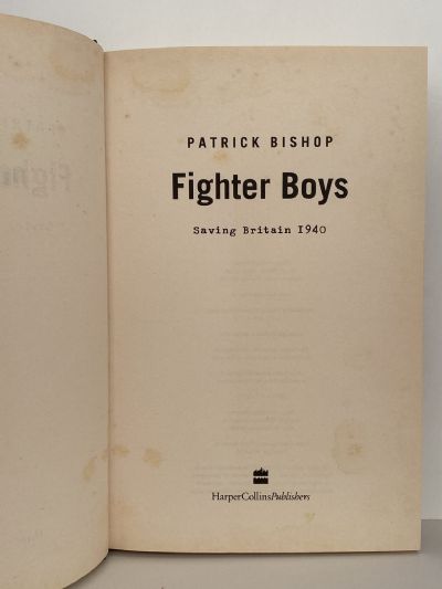 FIGHTER BOYS: Saving Britain 1940