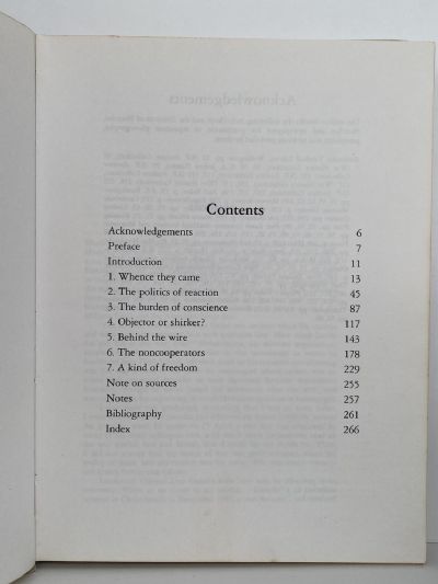 OUT IN THE COLD: Pacifists and Conscientious Objectors in NZ during WW II