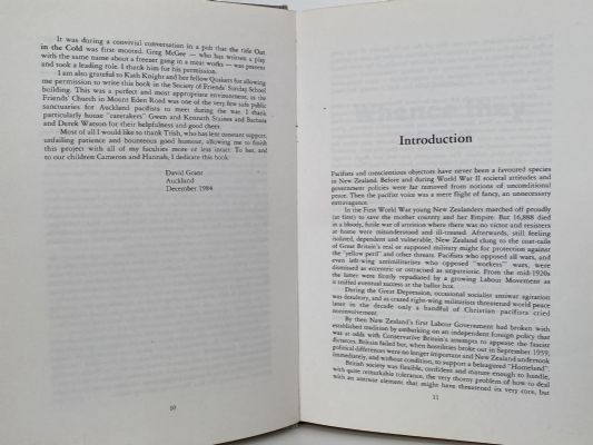 OUT IN THE COLD: Pacifists and Conscientious Objectors in NZ during WW II