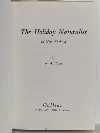 THE HOLIDAY NATURALIST