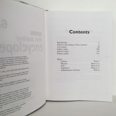 NEW ZEALAND ENCYCLOPEDIA: 6th edition