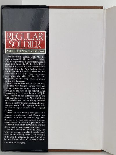 REGULAR SOLDIER: A Life in the New Zealand Army