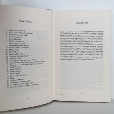 THE LETTERS OF A.R.D. FAIRBURN: Selected and edited