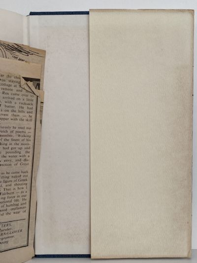 THE LETTERS OF A.R.D. FAIRBURN: Selected and edited