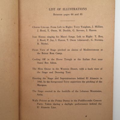 SING AS WE GO: The Story of the Kiwi Concert Party, 1941-43