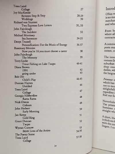 PRINTOUT - Literature and Arts Magazine, November 1991