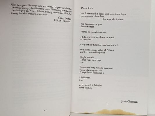 PRINTOUT - Literature and Arts Magazine, November 1991