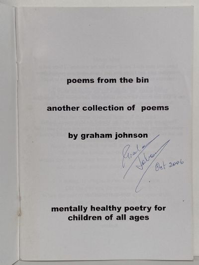 Poems from the Bin of another collection of Poems