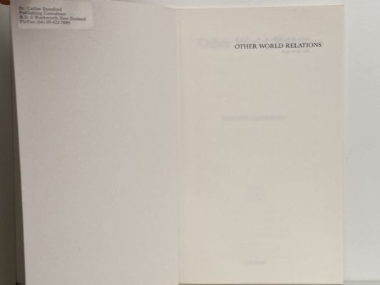 OTHER WORLD RELATIONS Poems