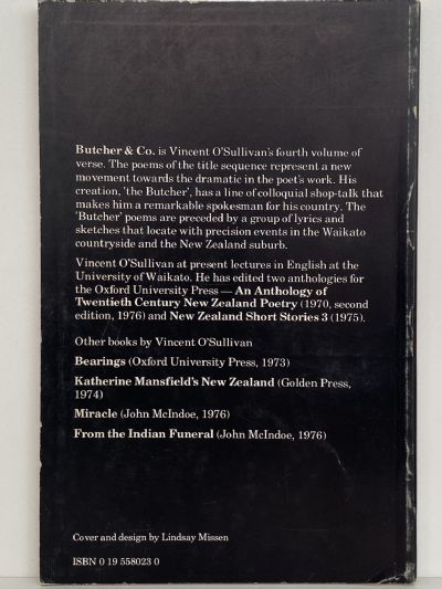 BUTCHER & CO. Poems
