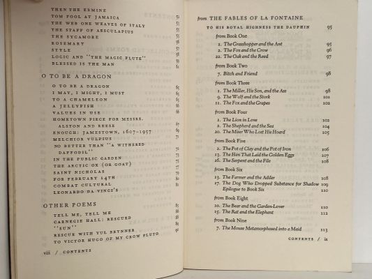 A MARIANNE MOORE READER: Poems and Essays