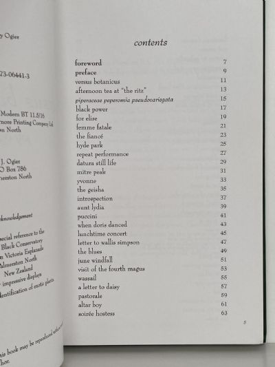 Versus Botanicas Poems