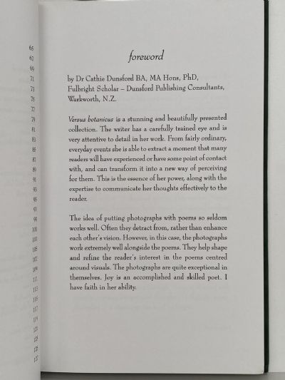 Versus Botanicas Poems