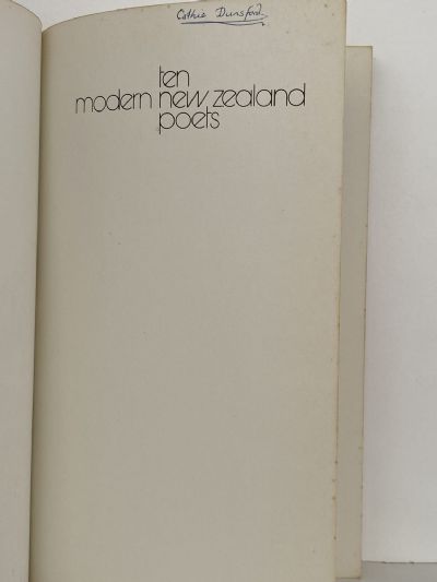 TEN MODERN NEW ZEALAND POETS