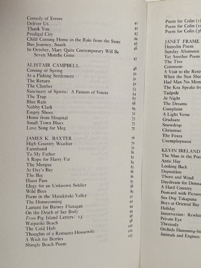 TEN MODERN NEW ZEALAND POETS
