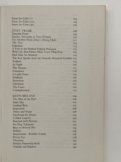 TEN MODERN NEW ZEALAND POETS