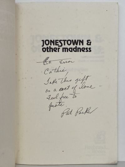 JONESTOWN and other madness: Poetry