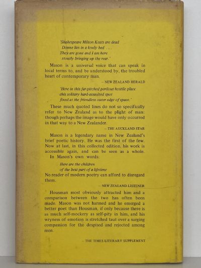 COLLECTED POEMS: R A K Mason