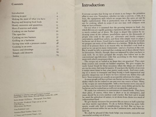THE OPEN AIR COOKBOOK
