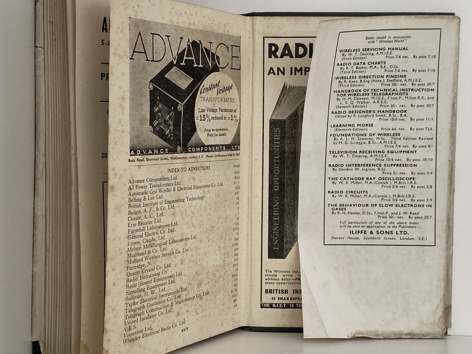 RADIO LABORATORY HANDBOOK